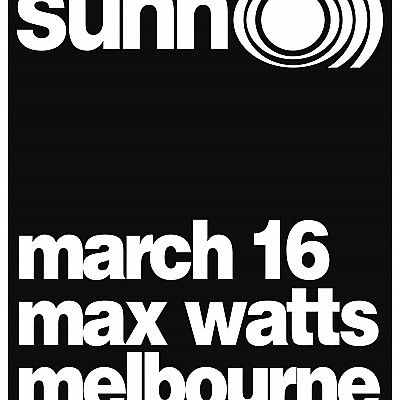 SUNN O))) Australia tour 2016