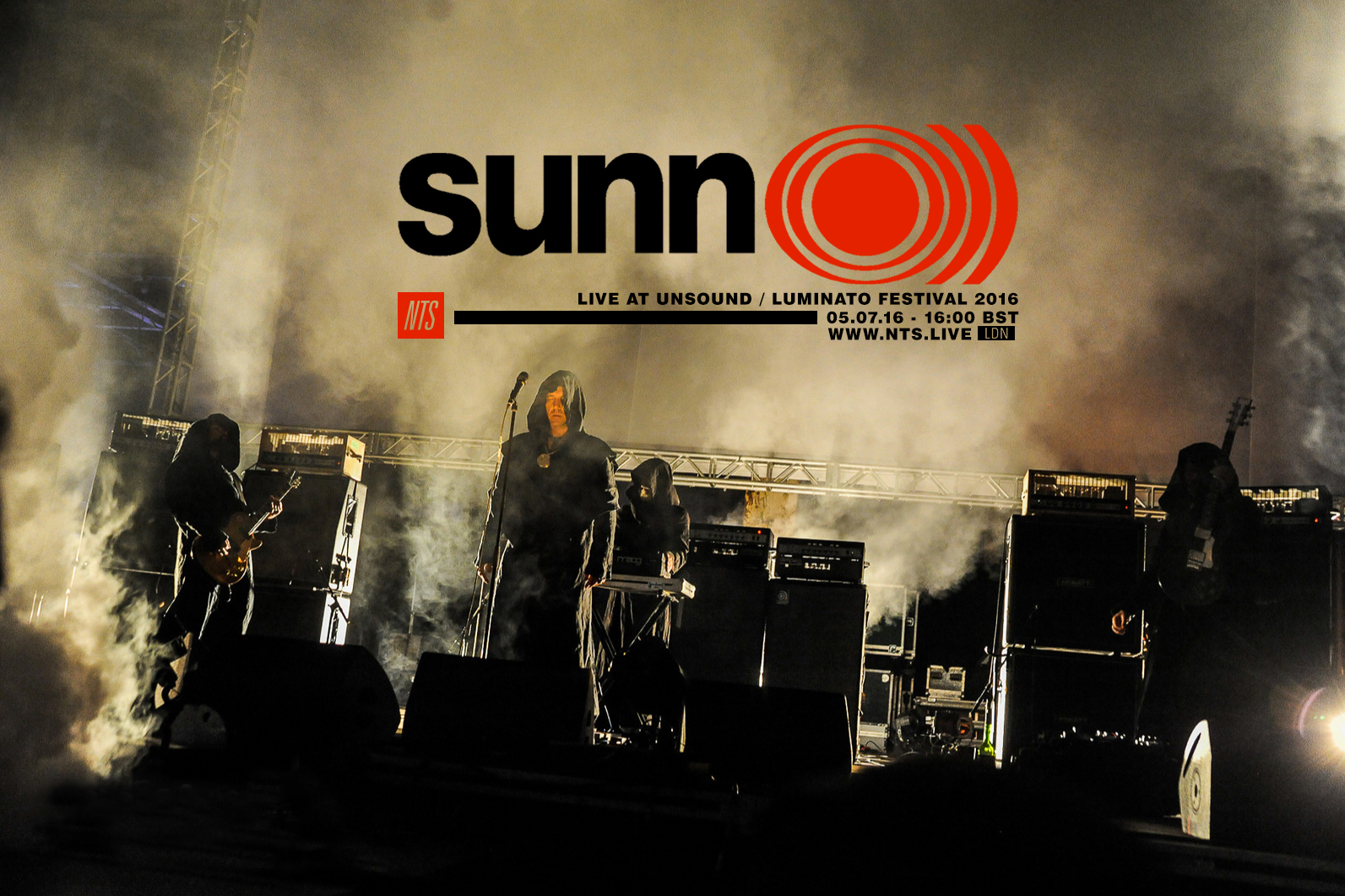 SUNN O))) live Toronto Unsound/Luminato fest broadcast